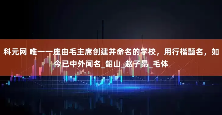科元网 唯一一座由毛主席创建并命名的学校，用行楷题名，如今已中外闻名_韶山_赵子昂_毛体