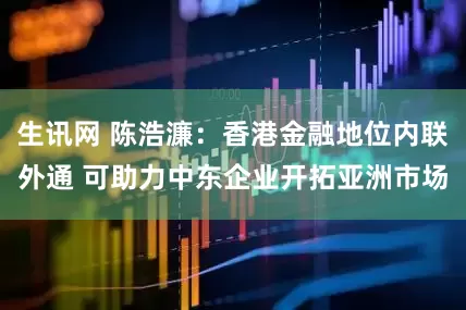 生讯网 陈浩濂：香港金融地位内联外通 可助力中东企业开拓亚洲市场