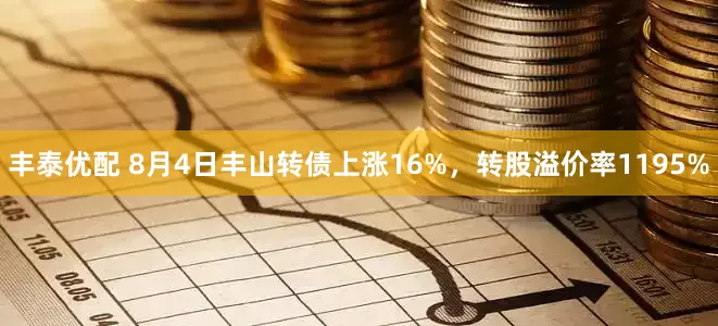 丰泰优配 8月4日丰山转债上涨16%，转股溢价率1195%